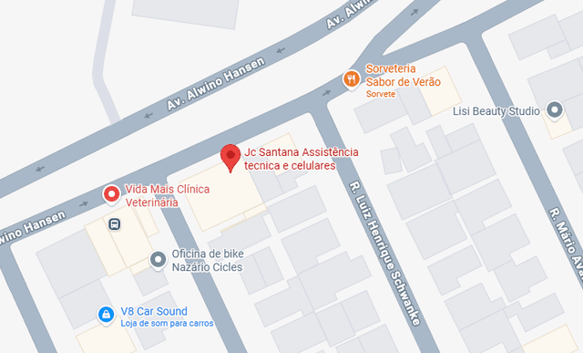 Mapa de localização